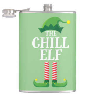 Petaca Chill Elf Matching Family Group Navidad Fiesta