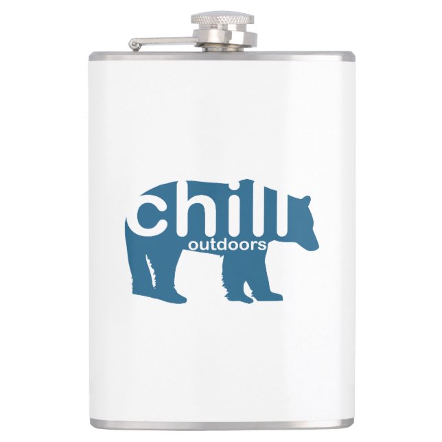 Petaca Chill Outdoor Bear (Anverso)