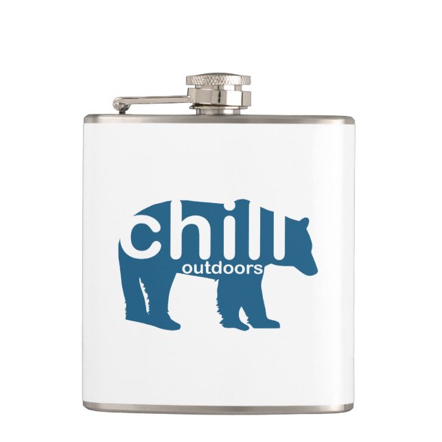 Petaca Chill Outdoor Bear (Anverso)