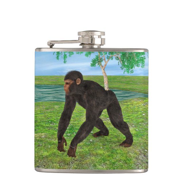 Petaca Chimpanzee (Anverso)