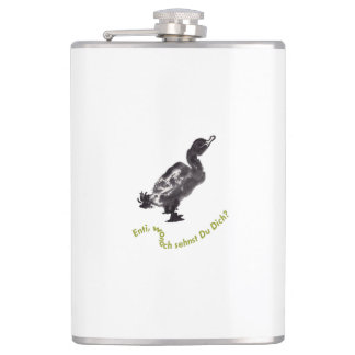 Petaca Chinesische Tuschekunst mit Entenmotiv