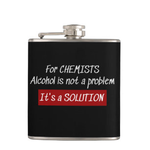 Petaca Chiste Químico de Solución Alcohólica para Quí