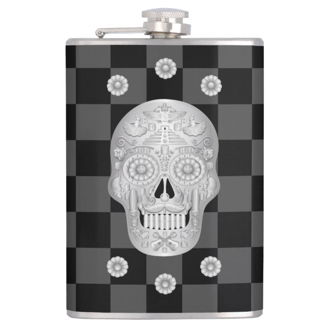 Petaca Chrome Calavera Watch (Anverso)