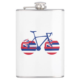 Petaca Ciclismo con bandera hawaiana