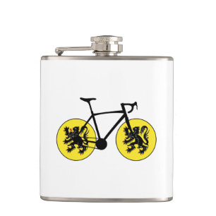 Petaca Ciclismo de bandera de Flandes