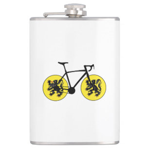 Petaca Ciclismo de bandera de Flandes