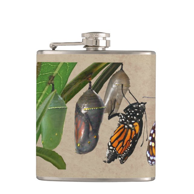 PETACA CICLO VITAL DEL MONARCA (Anverso)