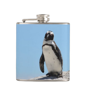 Petaca Cielo azul pingüino único