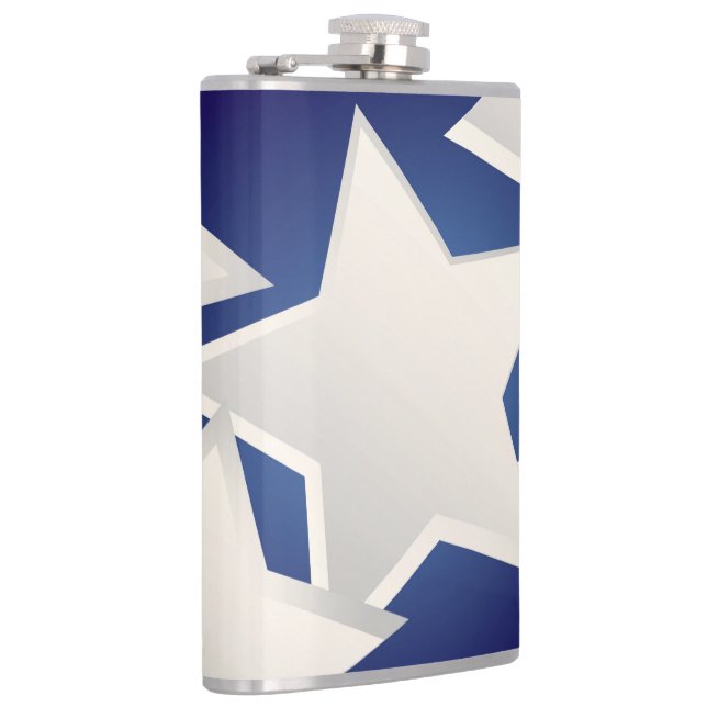 Petaca Cinco estrellas blancas (Derecha)