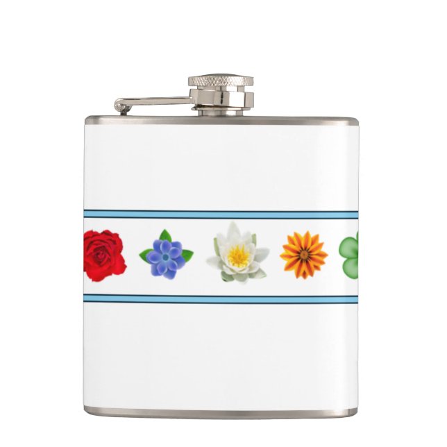 Petaca Cinco flores (Anverso)