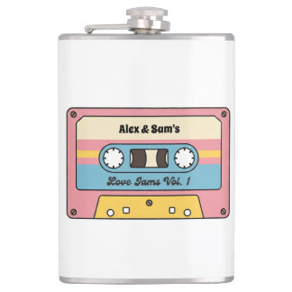 Petaca Cinta de casete de Jams Personalizados – Nombre pe