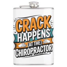 Petaca Cita de Chiropractica divertida Humor de choque de