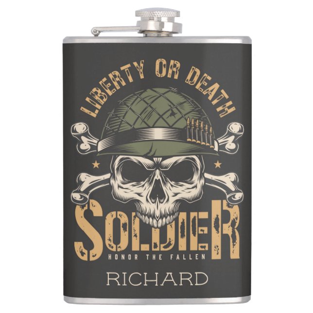 Petaca Cita de Soldado (Anverso)