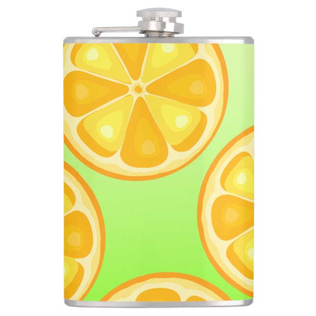 Petaca Cítricos TROPICAL SUMMER FRUIT Naranja limones Sli (Anverso)