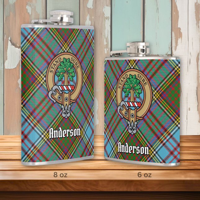 Petaca Clan Anderson Escudo Flask (Subido por el creador)