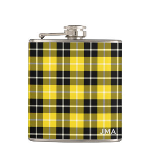 Petaca Clan Barclay Vestida Tartan Monogrammed
