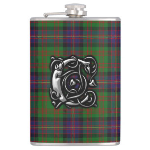 Petaca Clan Cochrane Cochran Tartan Old Scottish