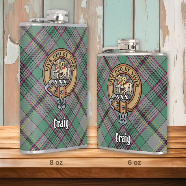 Petaca Clan Craig Escudo por Tartán (Subido por el creador)