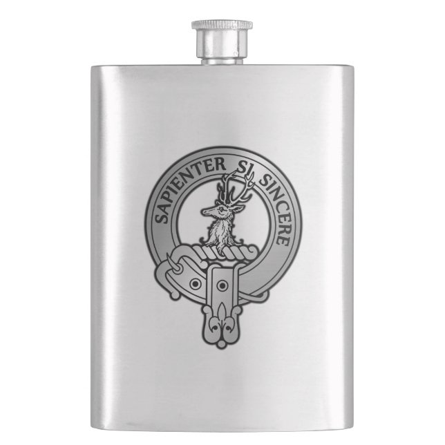 Petaca Clan Davidson Escudo (Anverso)