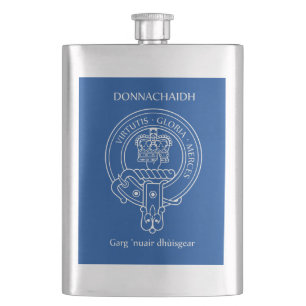 Petaca Clan Donnachaidh (Robertson) Escudo y grito de gue