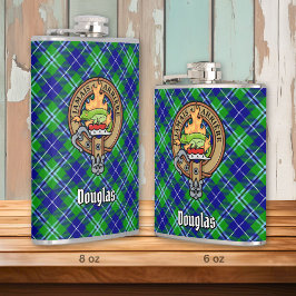 Petaca Clan Douglas Escudo por Tartán