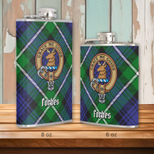 Clan Forbes Escudo sobre Tartán