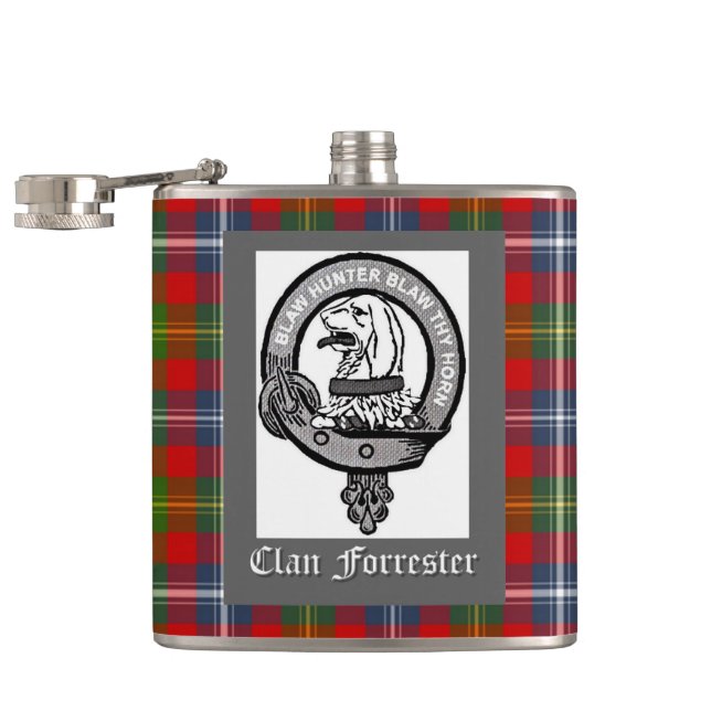 Petaca Clan Forrester Escudo (Abierto)