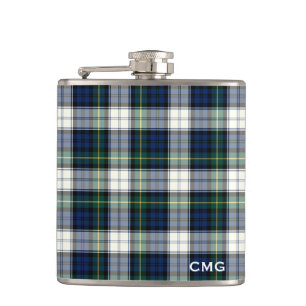 Petaca Clan Gordon Dress Tartan Monogrammed