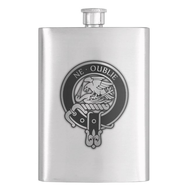 Petaca Clan Graham Escudo Flask (Anverso)