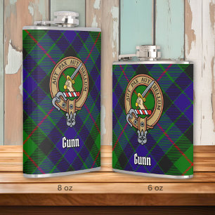 Petaca Clan Gunn Escudo Flask