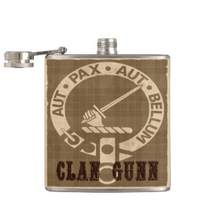 Petaca Clan Gunn Sepia