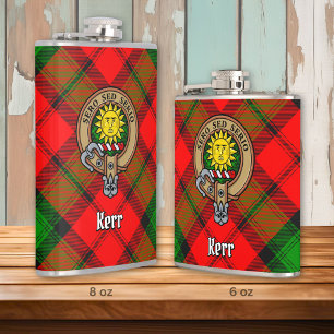 Petaca Clan Kerr Escudo por Tartán