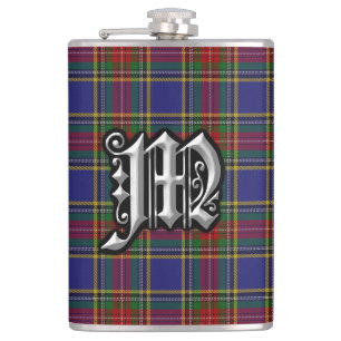 Petaca Clan MacBeth Tartan Old Scotland Flask
