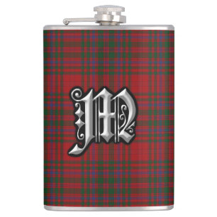 Petaca Clan MacDougall Tartan Old Scotland Flask