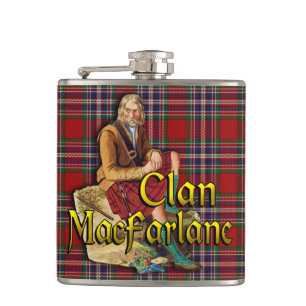 Petaca Clan MacFarlane Old Scotland Flask