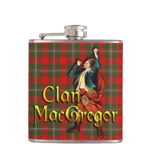Petaca Clan MacGregor Escocia vieja