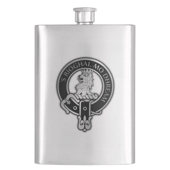Petaca Clan MacGregor Escudo Flask (Anverso)