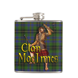 Petaca Clan MacInnes Old Scotland Flask