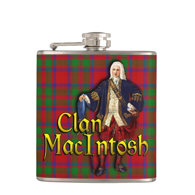 Petaca Clan MacIntosh Old Scotland (Anverso)