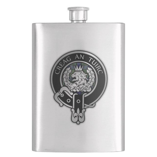 Petaca Clan MacLaren Escudo Flask (Anverso)