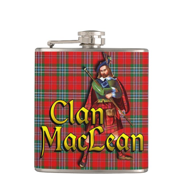Petaca Clan MacLean Old Scotland (Anverso)
