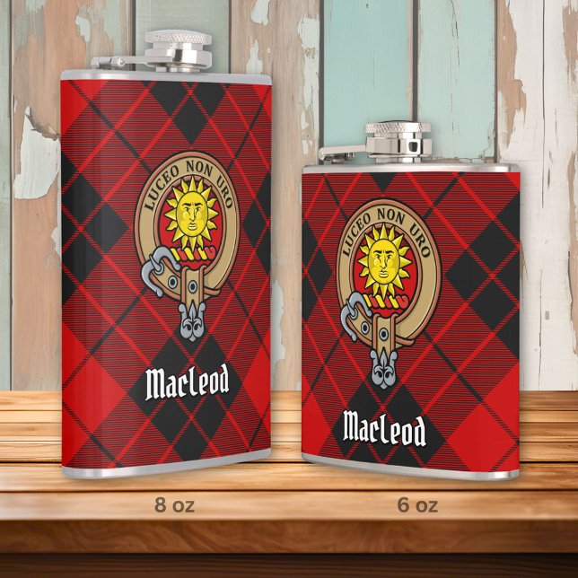 Petaca Clan MacLeod de Raasay Escudo (Subido por el creador)
