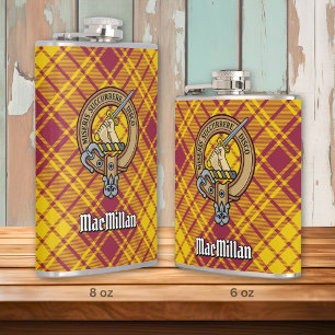 Petaca Clan MacMillan Escudo por Vestir Tartán