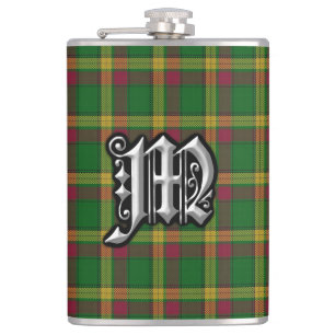 Petaca Clan MacMillan Tartan Old Scotland Flask