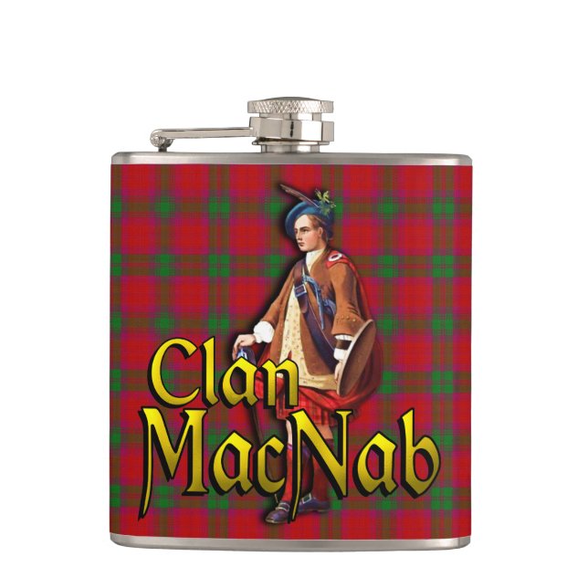 Petaca Clan MacNab Old Scotland Flask (Anverso)