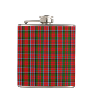 Petaca Clan MacNaughton Tartan