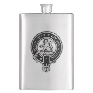 Petaca Clan MacPherson Escudo Flask