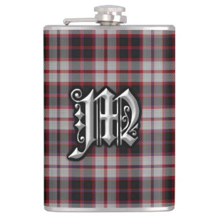 Petaca Clan MacPherson Tartan Old Scotland Flask