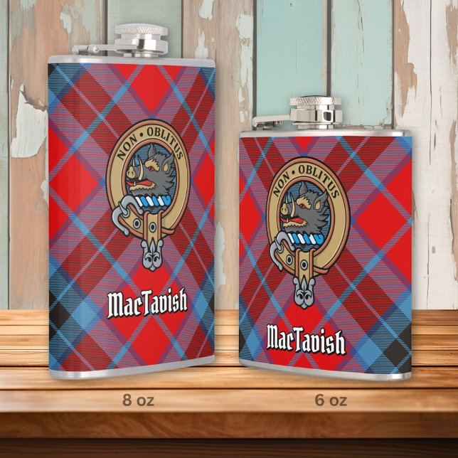 Petaca Clan MacTavish Escudo Flask (Subido por el creador)
