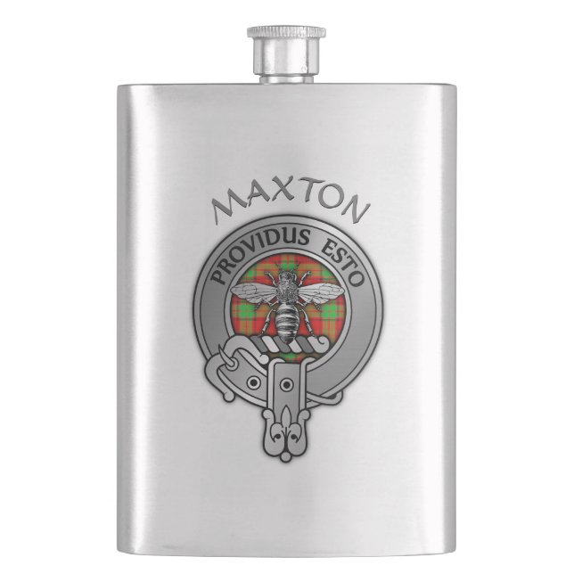 Petaca Clan Maxton Escudo (Anverso)